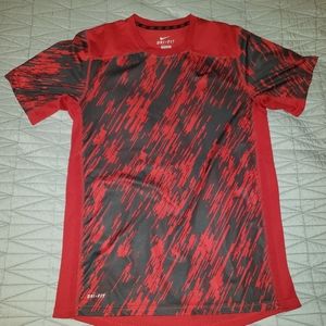 Red Nike Camo TShirt